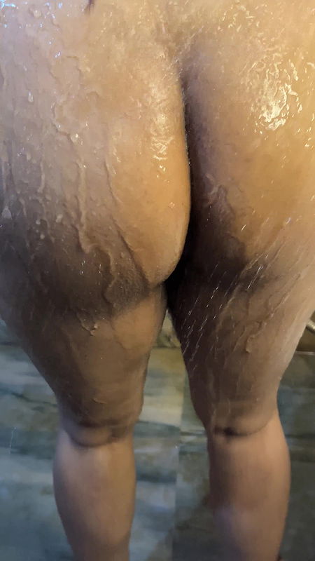 Caught Horny Boudi Pressing Big Boobs & Fingering while taking Shower