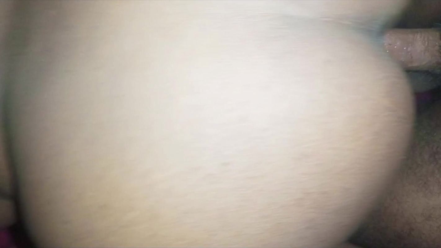 Chubby wife taking dick in her tight asshole