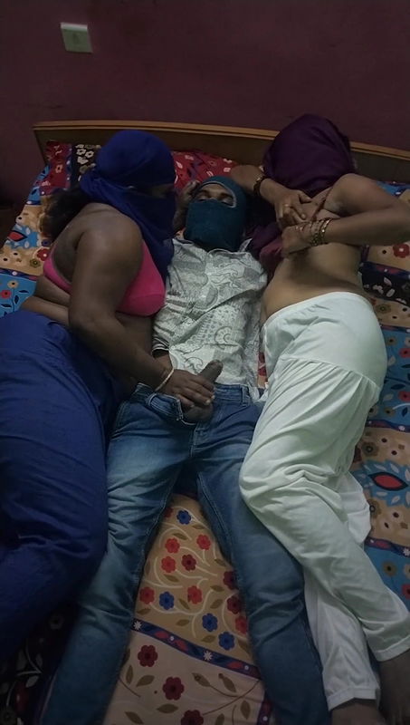 Cock sucking threesome hot Tamil dirty talking