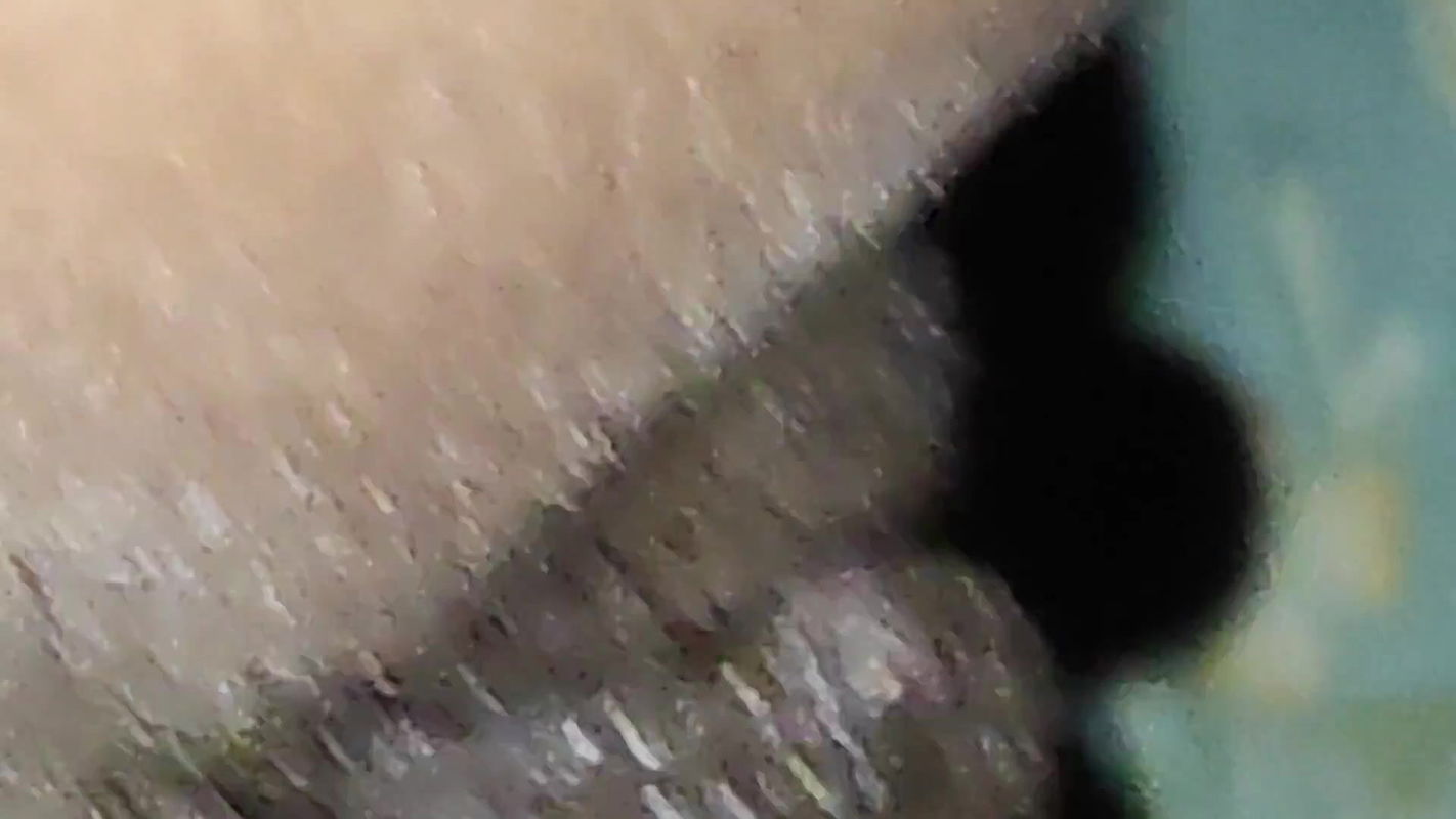 cum on hand after doggy sex and