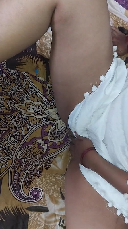 Deshi girl red panty natural pussy crempie fuck