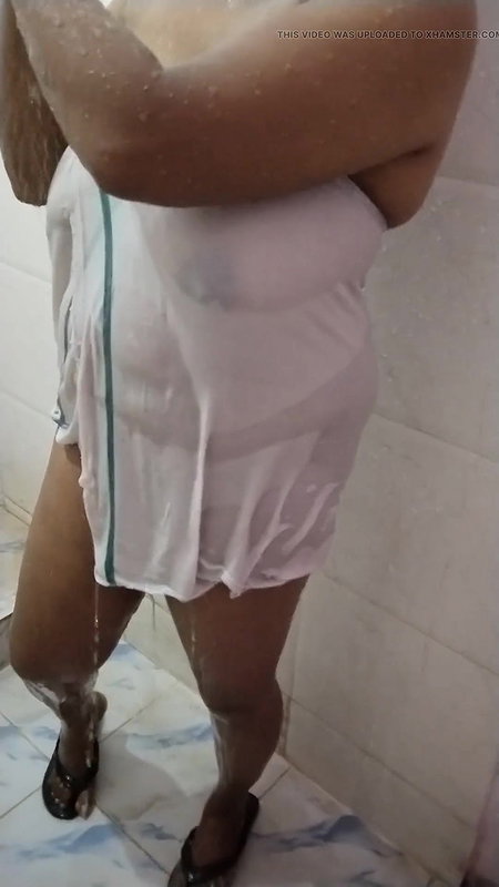 Desi bathing