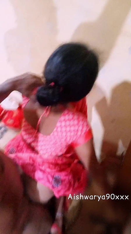 Desi bhabhi shaking her ass and her husband fuck from behind