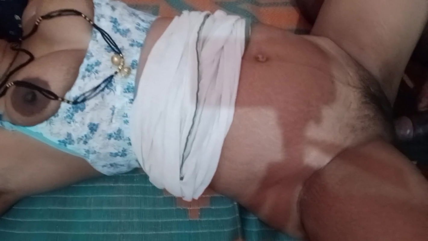 Desi Bhabhi was happy today after getting fucked by a big dick