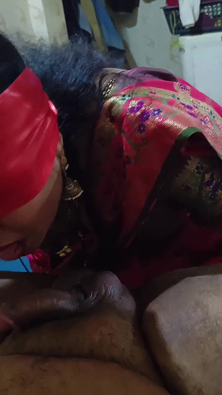 Desi mom blowjob