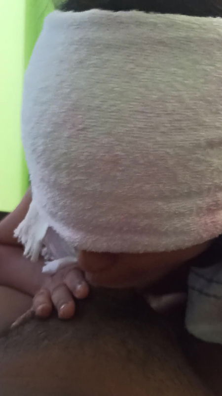 Desi stepsister sucking like a pro. Throbbing Indian Blowjob with cum swallow