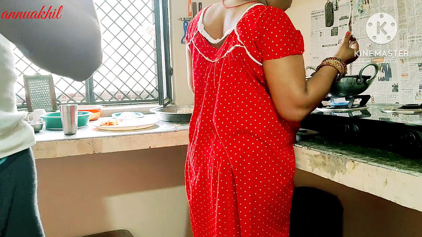 Indian mommy dirty annu’s big cock fucked by big black cock and taking deep cock in throat