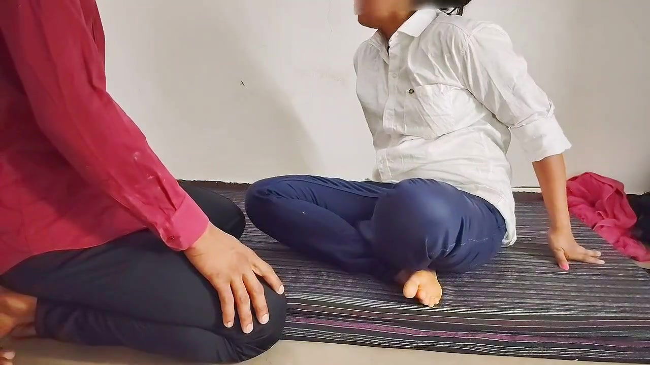 Indian step-sister was not coming out of room, so when took out his thick cock, Soniya was shocked