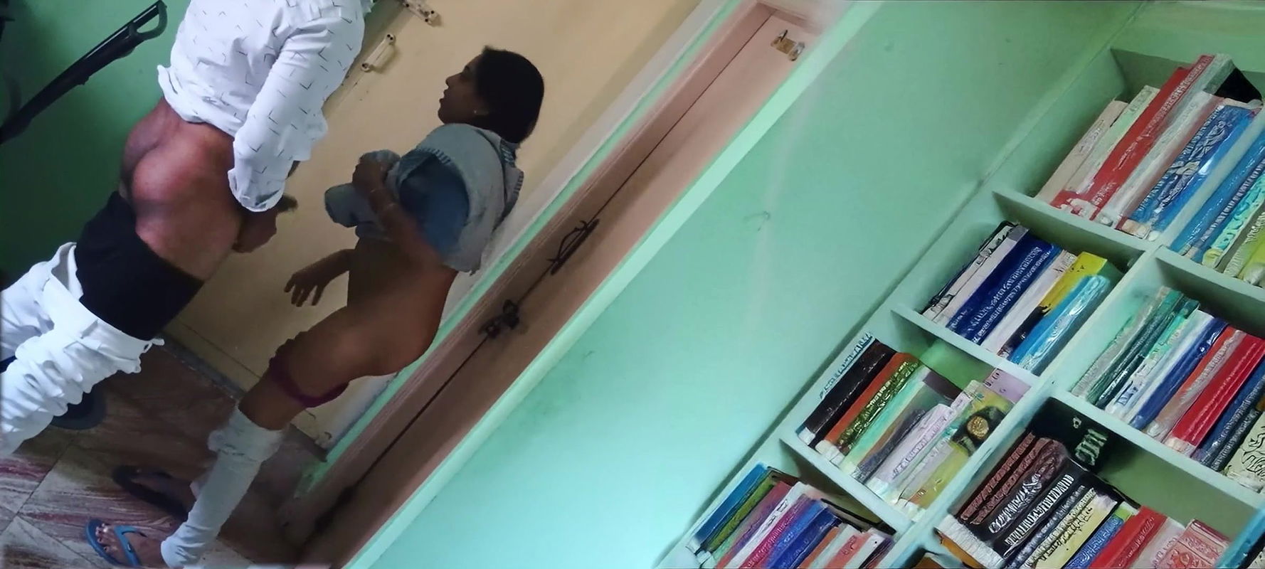 Indian Stepbrother Fucking his Hot Stepsister In College Library