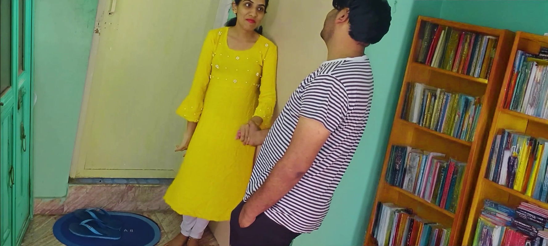 Indian Village Girl Fucking in Office For the first time In Tight Pussy MMS