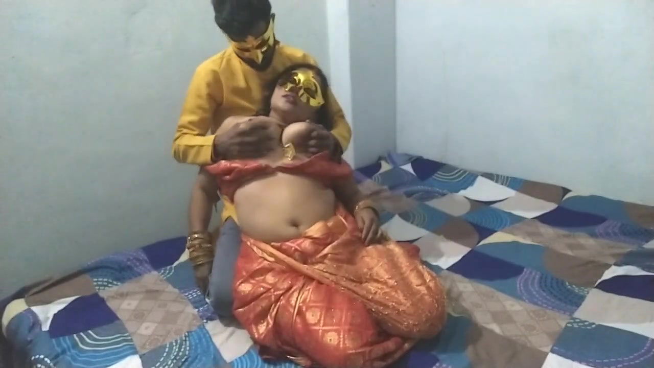 Desi indian beautiful milf bhabhi fucked by her husband at karwa chouth
