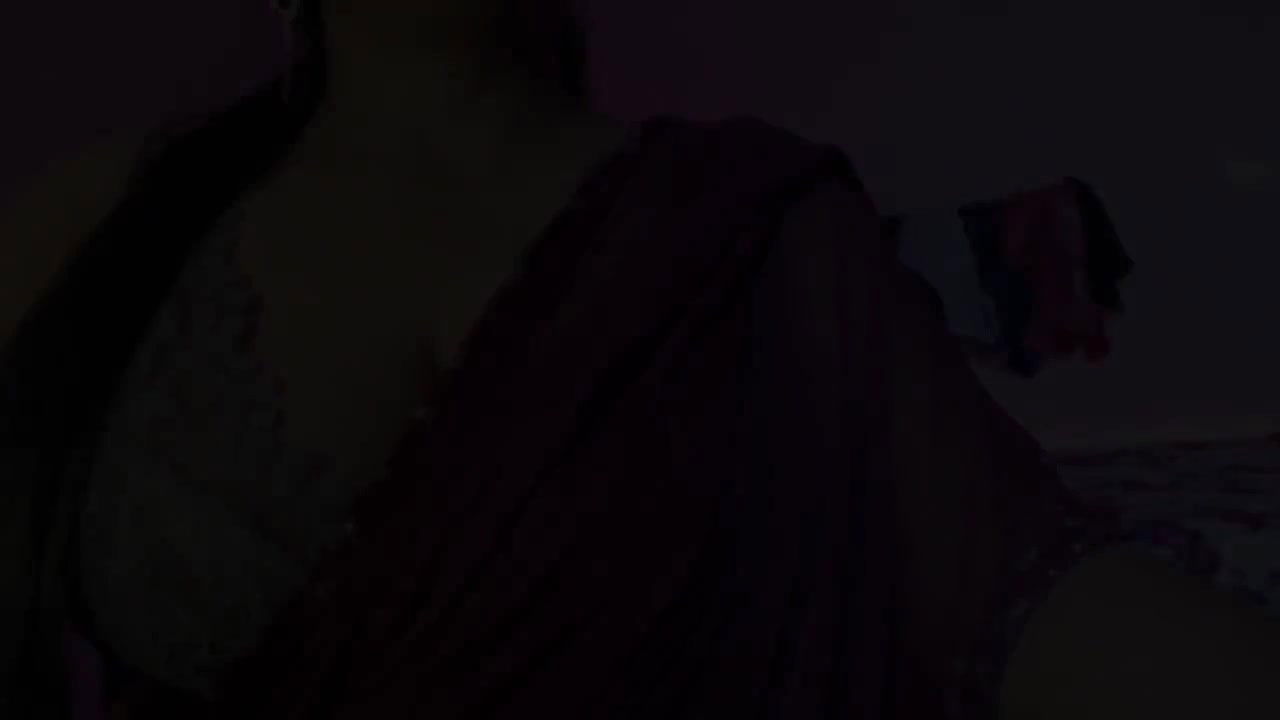 Desi Bhabhi Takes Out Her Juicy Boobs and Crushes Them