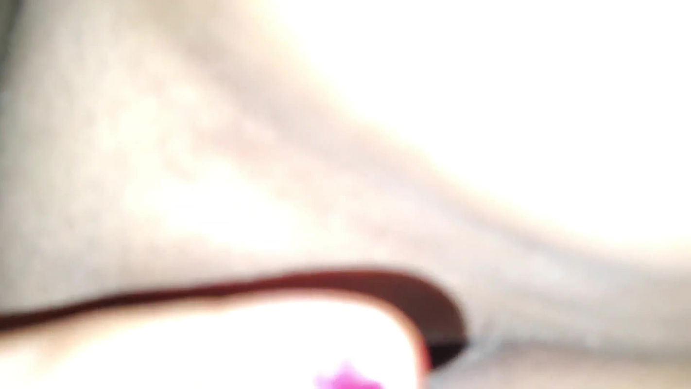 he plays with my shaved pussy