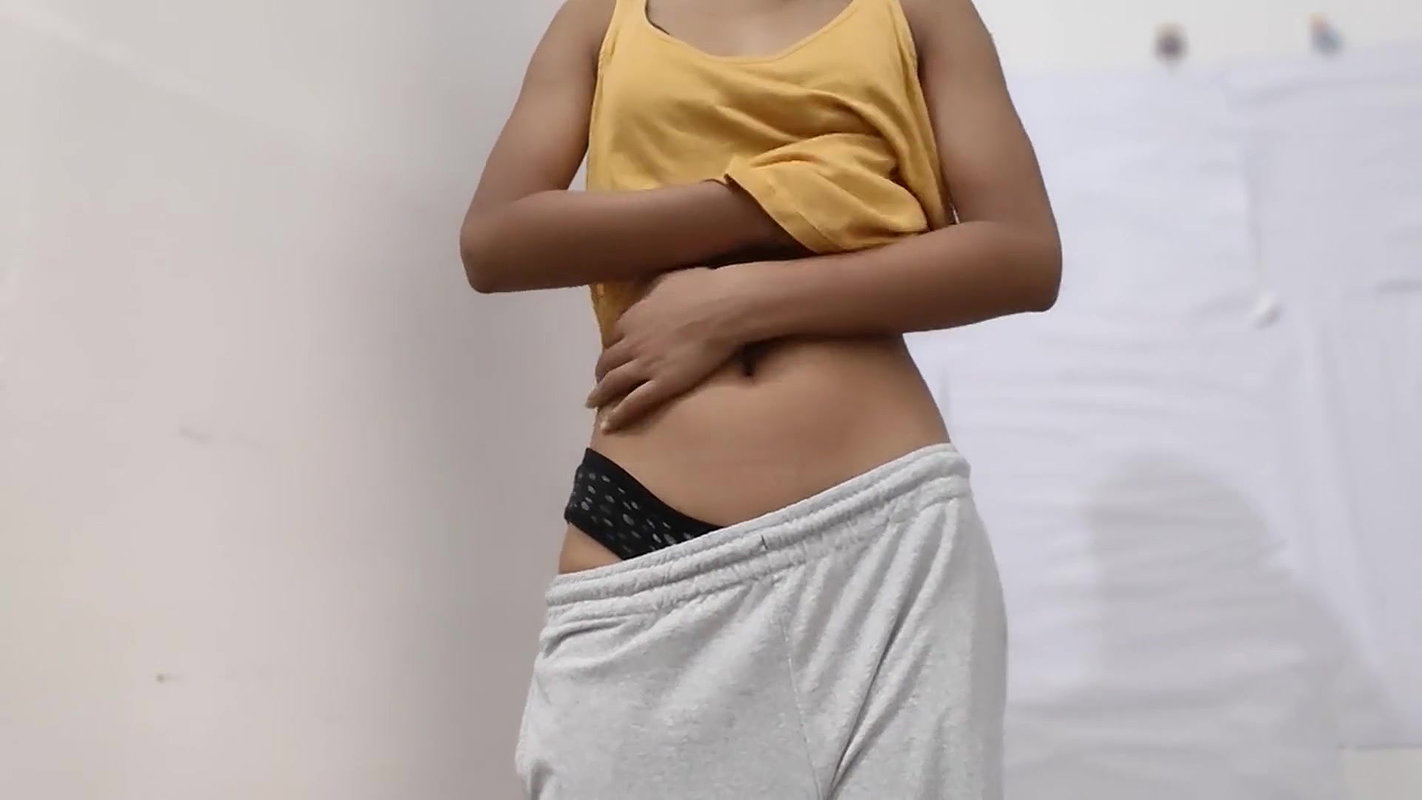 Hairy Virgin gets naked in front of the mirror and masturbates wildly