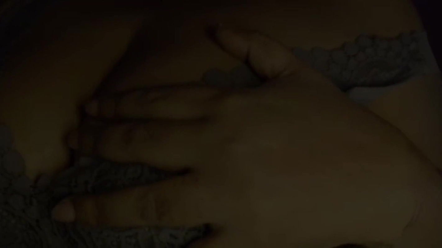 Girl Enjoys Self Sex by Showing Naked Boobs and Pressing Them