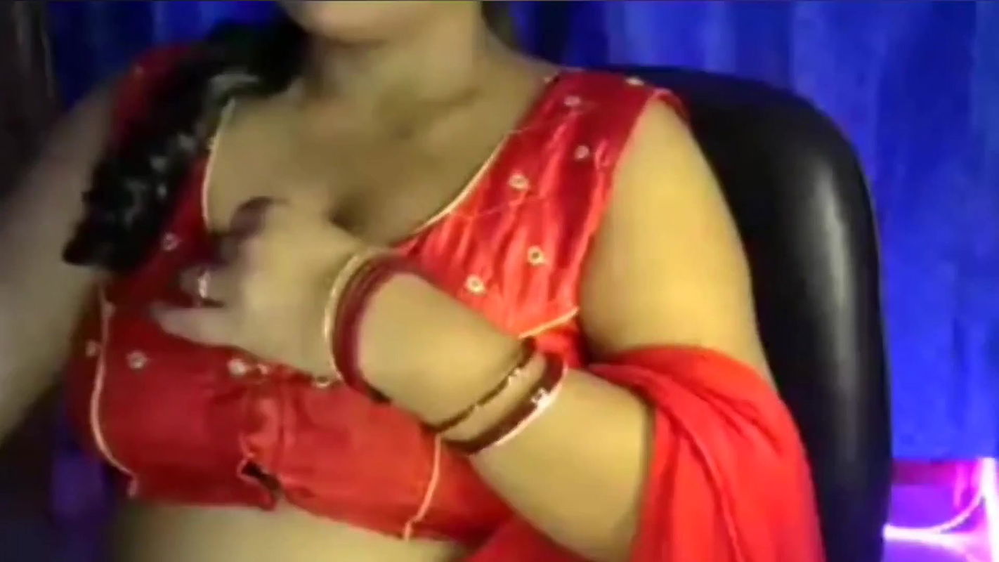 Desi Hot Bhabhi Is Touching Boobs in Bra by Opening Cloth for Self Sex