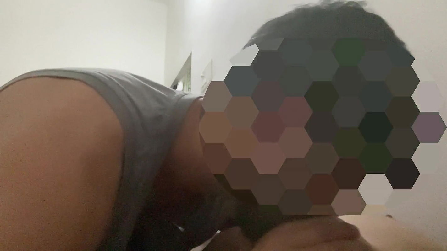 Crazy Boob Sucking and pressing of My Girlfriend in her Hostel