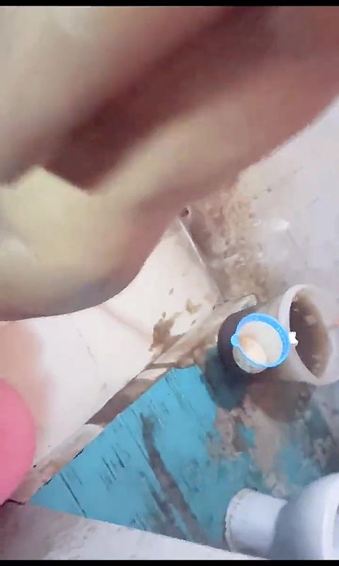 Desi girlfriend left in bathroom, left desi gaff and water came out, desi gaff hard