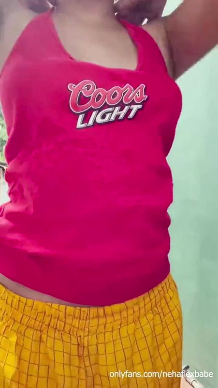 Girlfriend Nude video Mms Showing boobs Outdoor masturbation