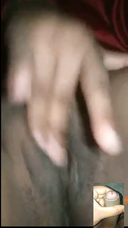 Horny amateur Indian slut Priya outdoor masturbating video call