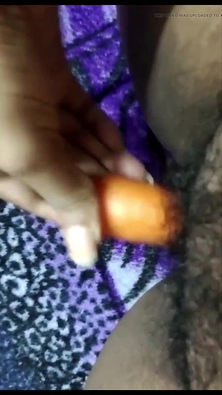 Hairy Pussy Masturbation Carrots Rolling