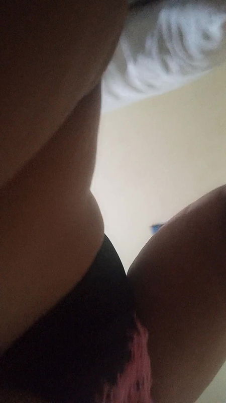 Fucking myself while my step brother is in the other room