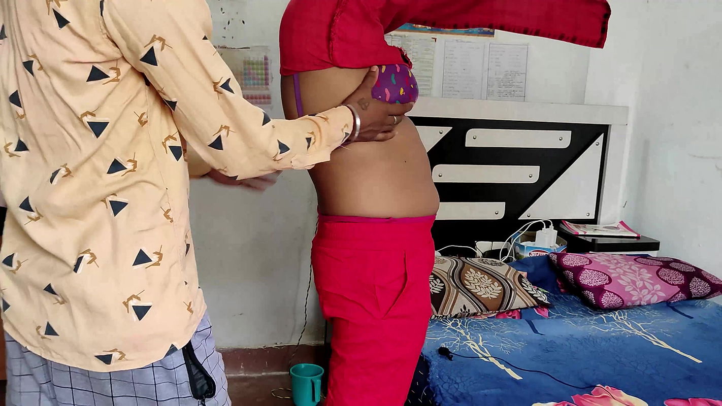 Horny mistress got fucked by servant Suresh with dirty hindi talking