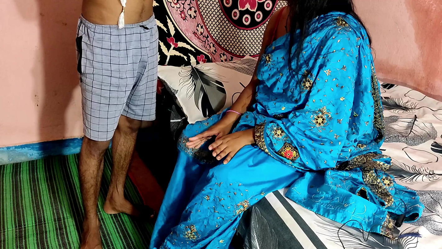 Horny malkin got fucked with servant Ramu desi hindi village sex