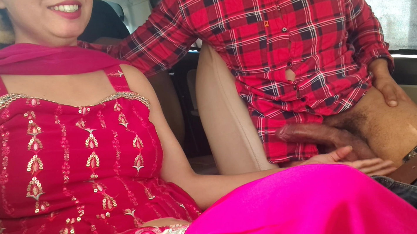 Great Christmas gift A rich black cock in car public risky