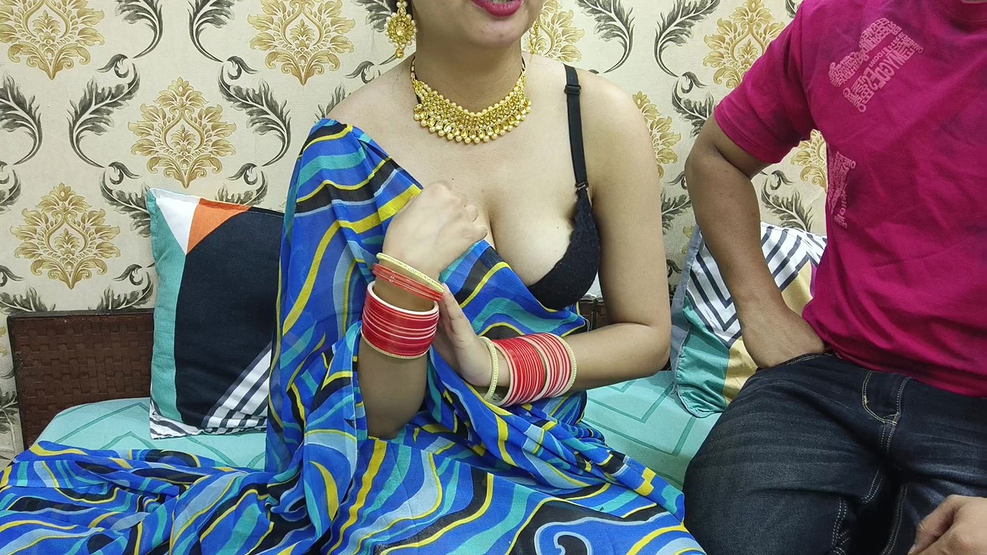 Desi saara Bhabhi Fucked By Devar On Birthday With Hindi dirty Talk