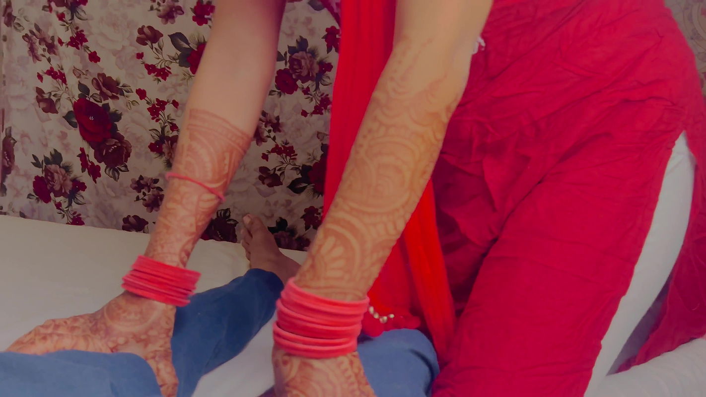 After Marriage Step Sister Sucked Step Brother Penis and Took the Cum in Her Mouth and the Ass Licking Completely