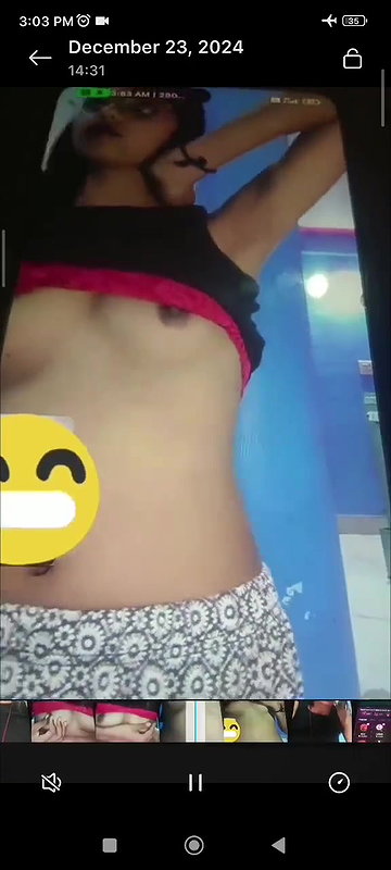 slim girl showing armpit