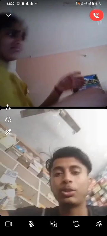 Desi cute hot gf showing nude on video call