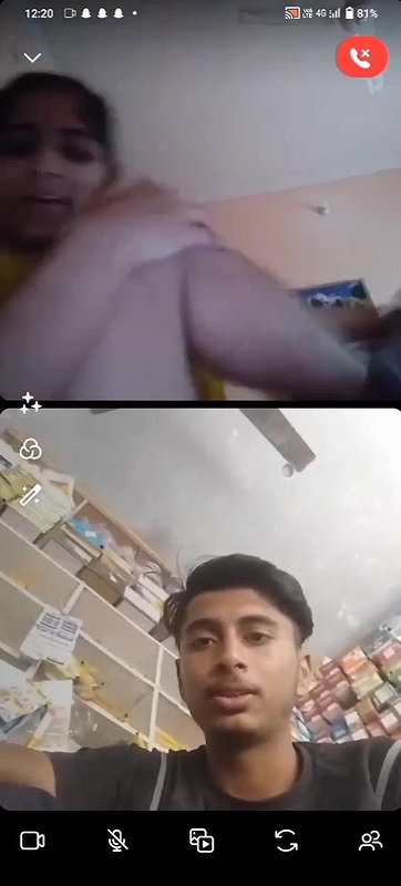 Desi cute hot gf showing nude on video call