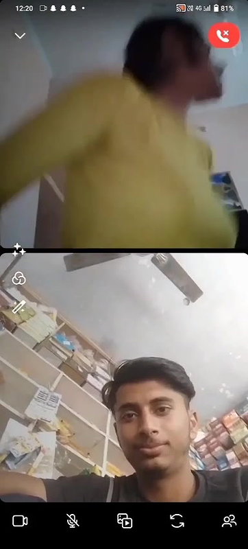 Desi cute hot gf showing nude on video call