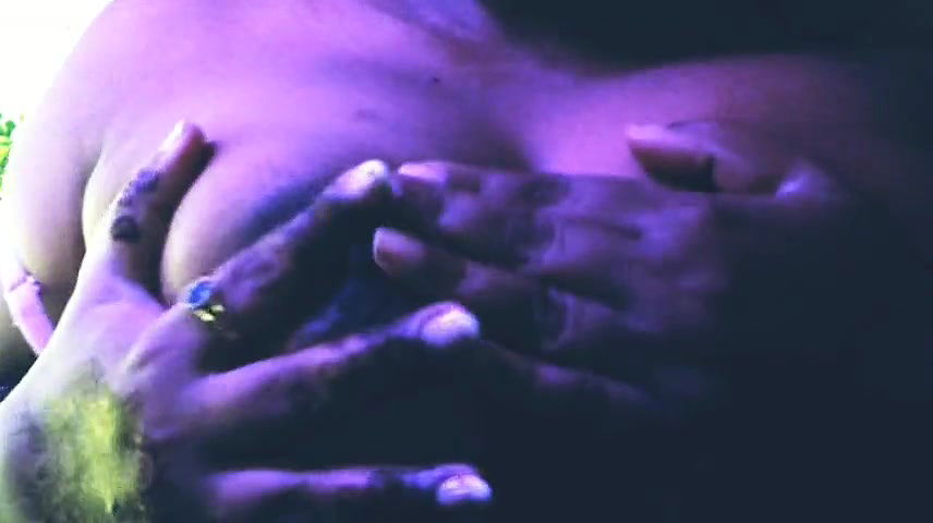 Hot sexy Desi girl opens her bra, presses her boobs and sucks nipples