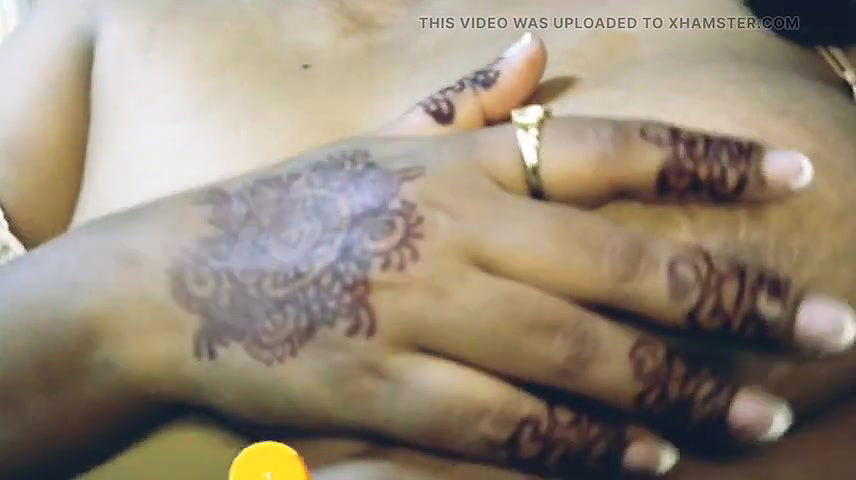 Hot desi sexy girl presses boobs and sucks boobs and nipples