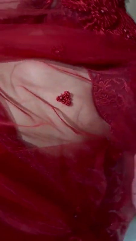 Indian slut wife wearing beautiful red saree