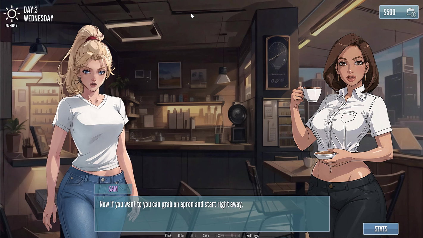 Innocent girl just moved to town