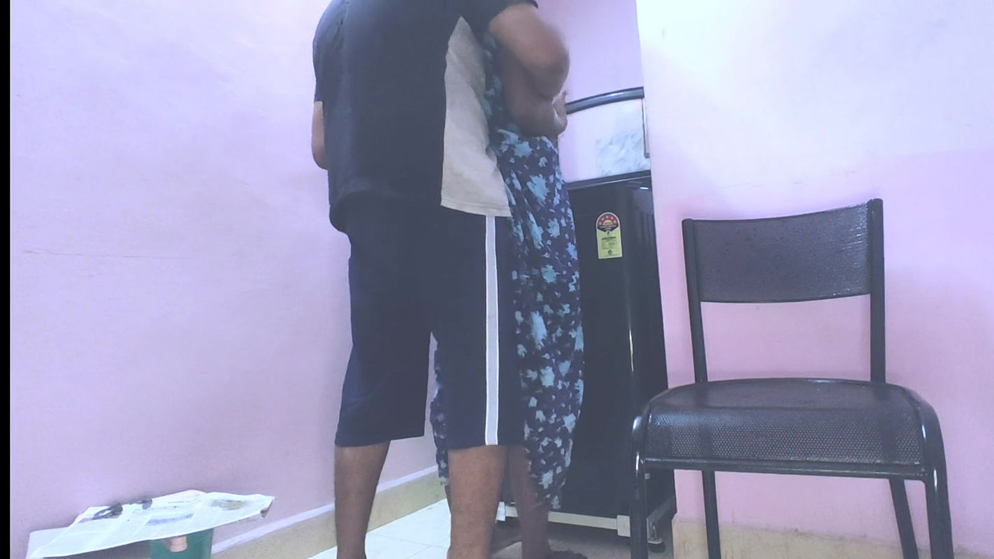 Indian Tamil Washing Clothes That Time Surprisingly Neighbour Come, Doggy style Big Ass Desi