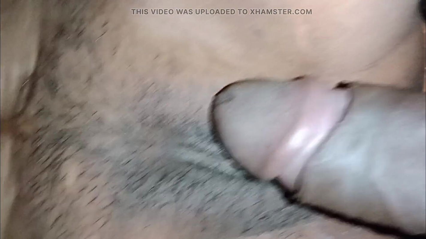 I satisfied my sister-in-law by rubbing my thick penis on her pussy today