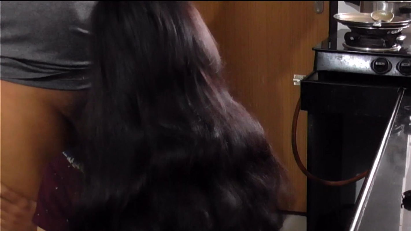 I Fucked Neighbor’s Wife in Kitchen while She Cooking – full length video after one million views