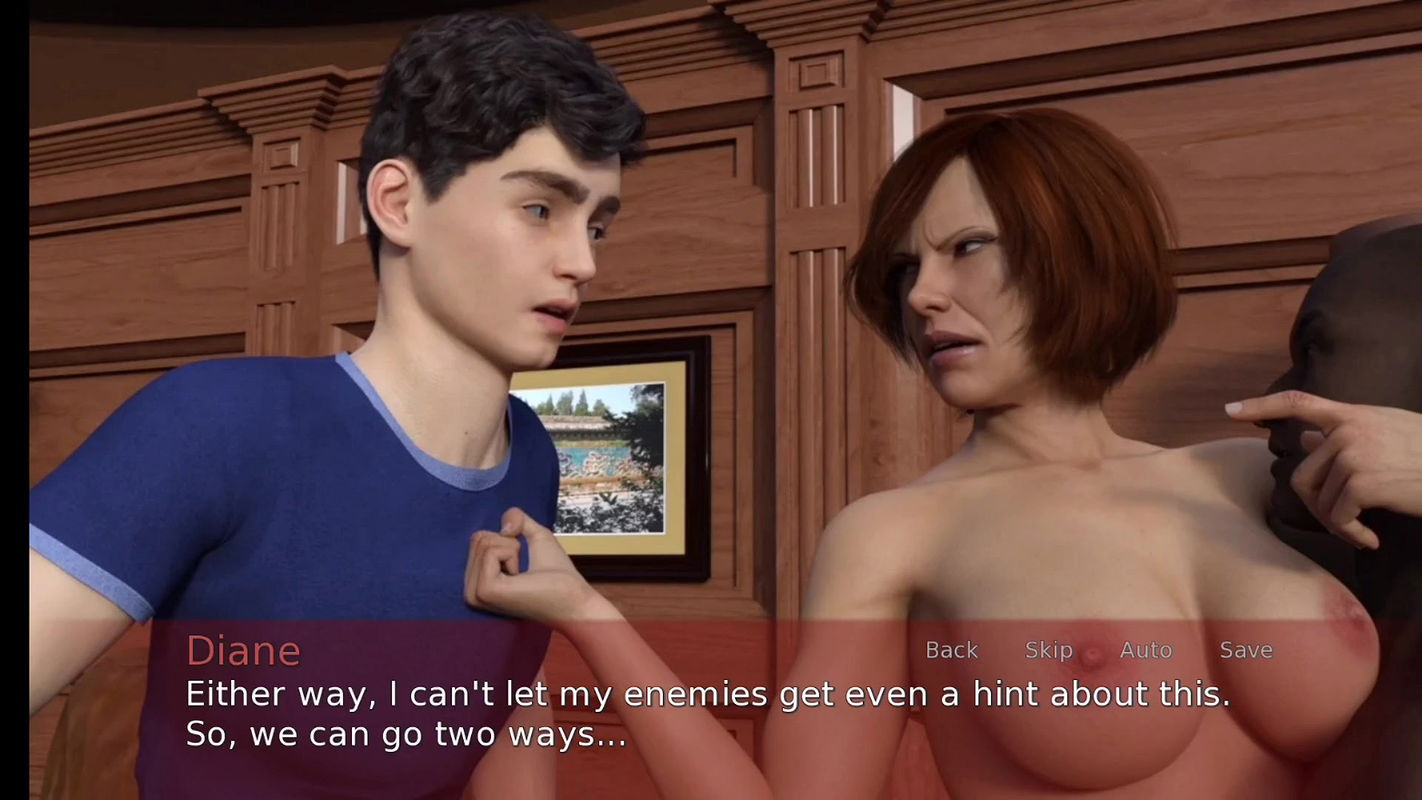 Hot Busty Milf rough fucking by two big cocks ends up with double creampie – 3D Hentai Animated Porn With Sound – F.I.L.F