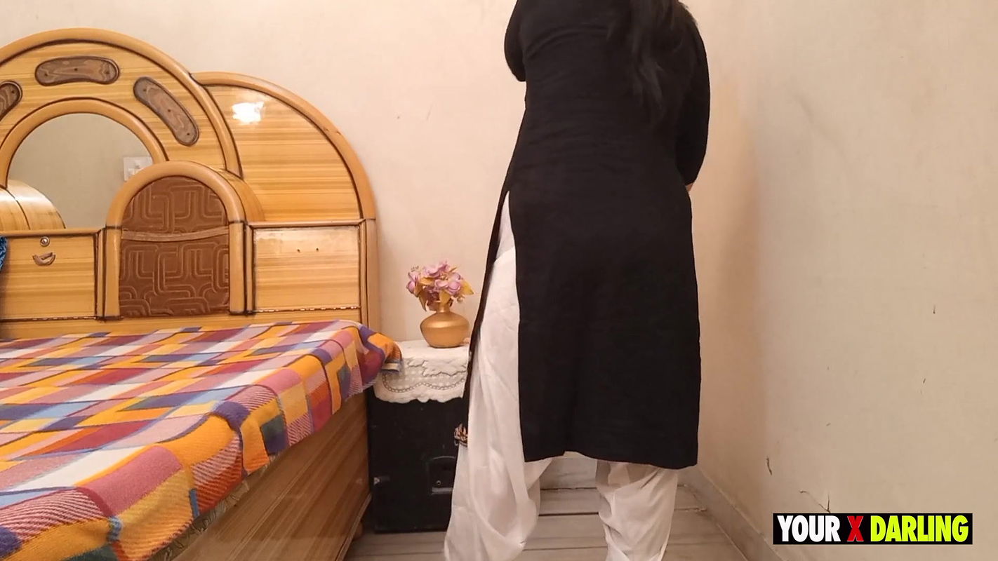 Big Ass Chachi Changing her cloth and boy watchig on her chachi caught him and punish him with fucking