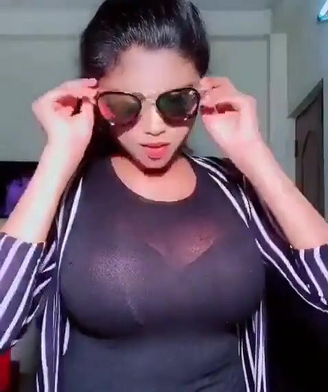Desi Stylish 40D bobs college girl