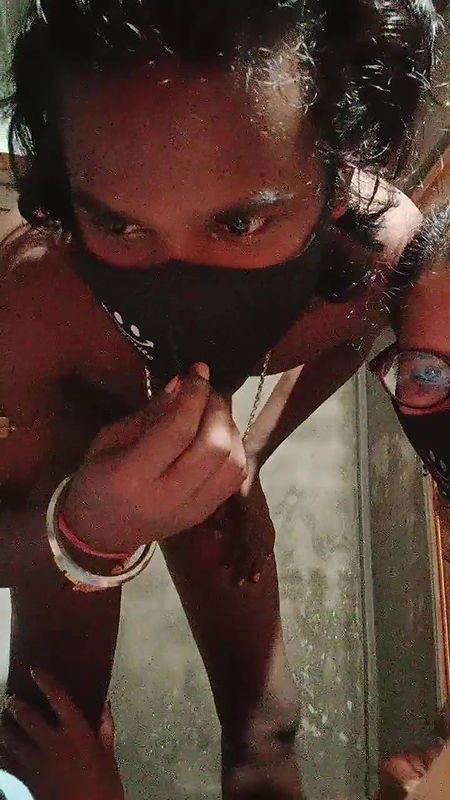 Indian desi village girl sucking her boyfriend’s cock