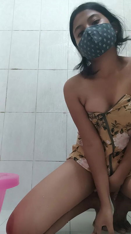 Hot cute girl video call seducing her boyfriend ?