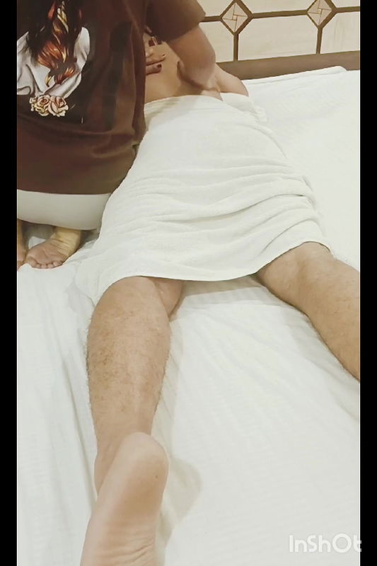 had fun full night with massager girl