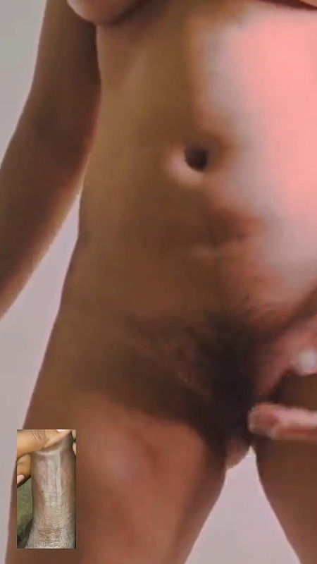 Indian Girlfriend video call pussy fingered with handjob