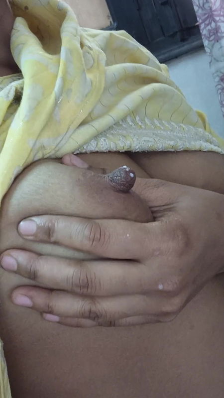 Indian bhabi boobs milking